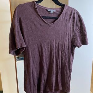 John Varvatos Burgundy Tee